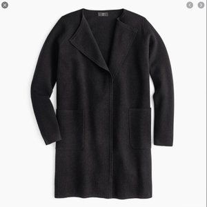 Juliette collarless sweater-blazer